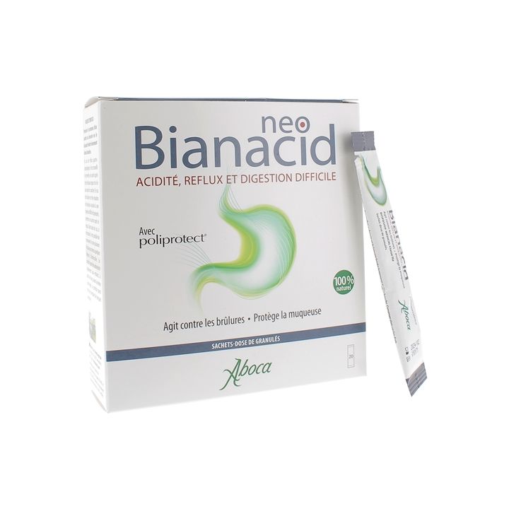 NeoBianacid Säure und Reflux Aboca - 20 Beutel mit Granulat