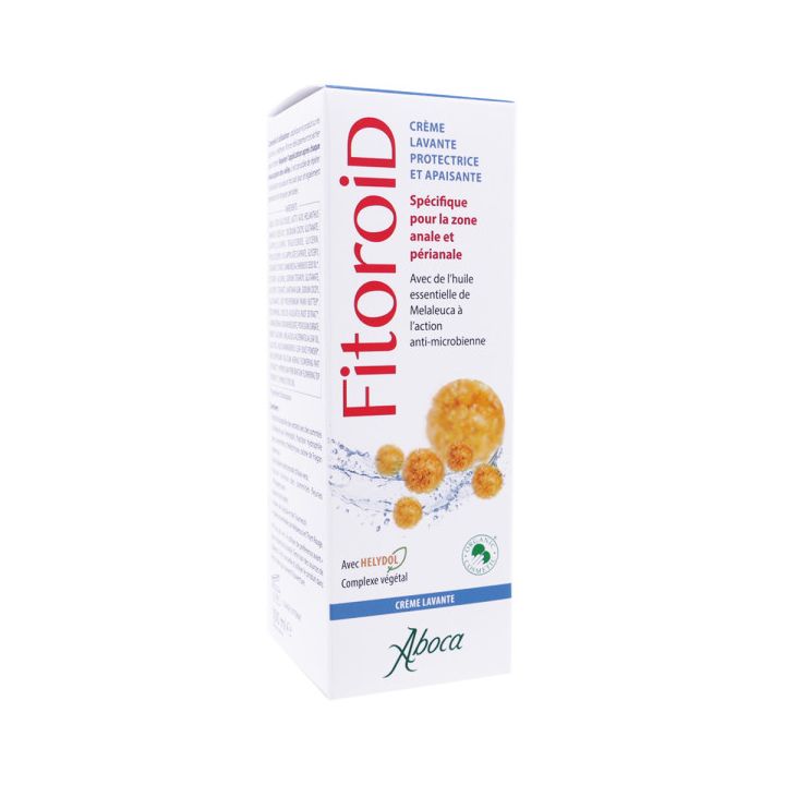 Fitoroid schützende und beruhigende Waschcreme Aboca - Flasche mit 100 ml