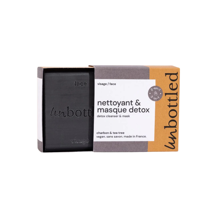 Reinigungs- und Detox-Gesichtsmaske Unbottled - 90g Stück