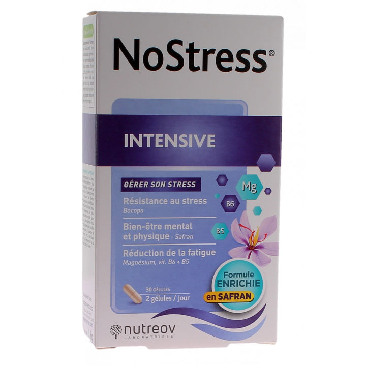 No Stress intensive Nutreov - Packung mit 30 Kapseln