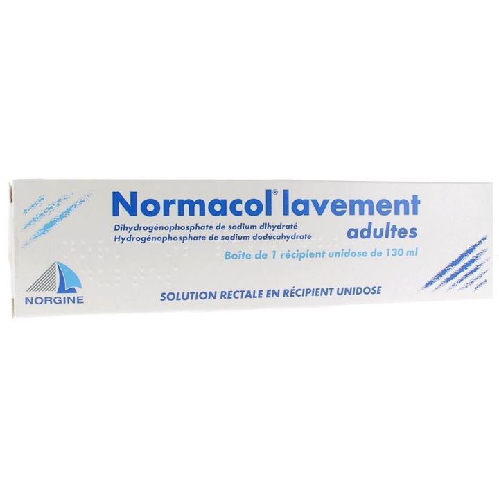 Normacol Einlauf Erwachsene rektale Lösung Einzeldosisflasche - Flasche mit 130 ml