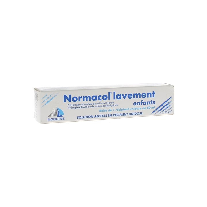 Normacol Einlauf Kinder rektale Lösung Einzeldosisbehälter - Flasche mit 60 ml