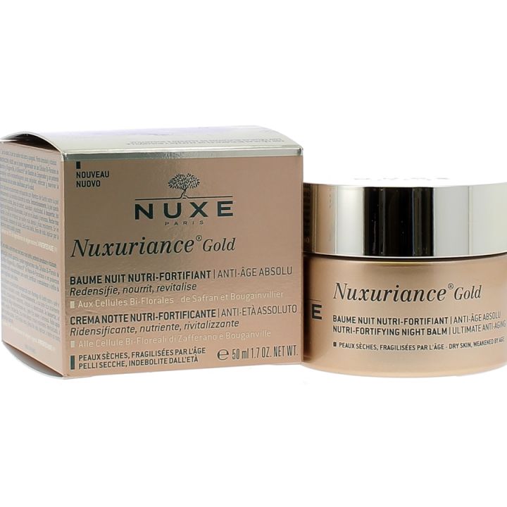 Nuxuriance Gold Nachtbalsam Nährstoffstärkend Nuxe - 50 ml Tiegel