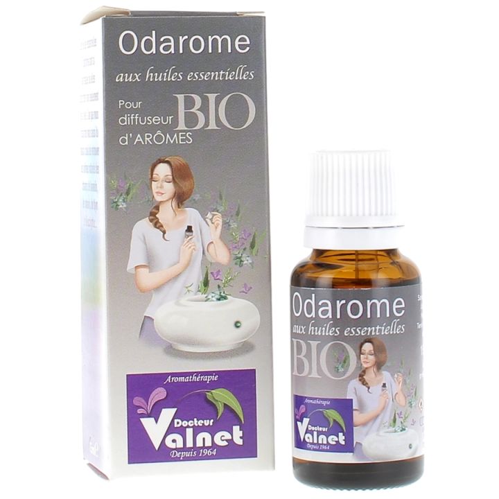 Odarome mit ätherischen Bio-Ölen für den Diffusor Dr. Valnet - Flasche mit 15 ml