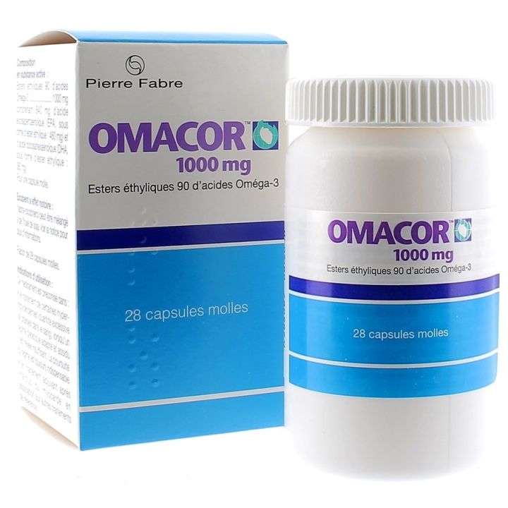 Omacor 1000 mg Pierre Fabre - 28 Weichkapseln