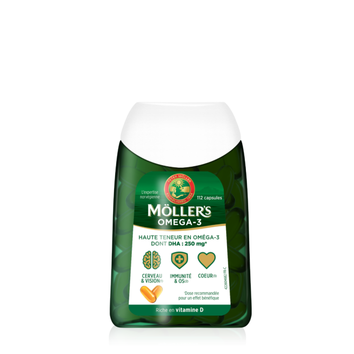 Omega-3 Möller's - Dose mit 112 Kapseln