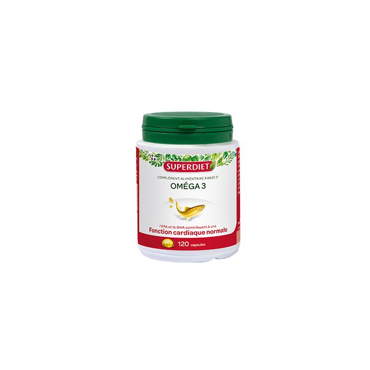 Omega 3 (Lachs) Super Diet - 120 Kapseln
