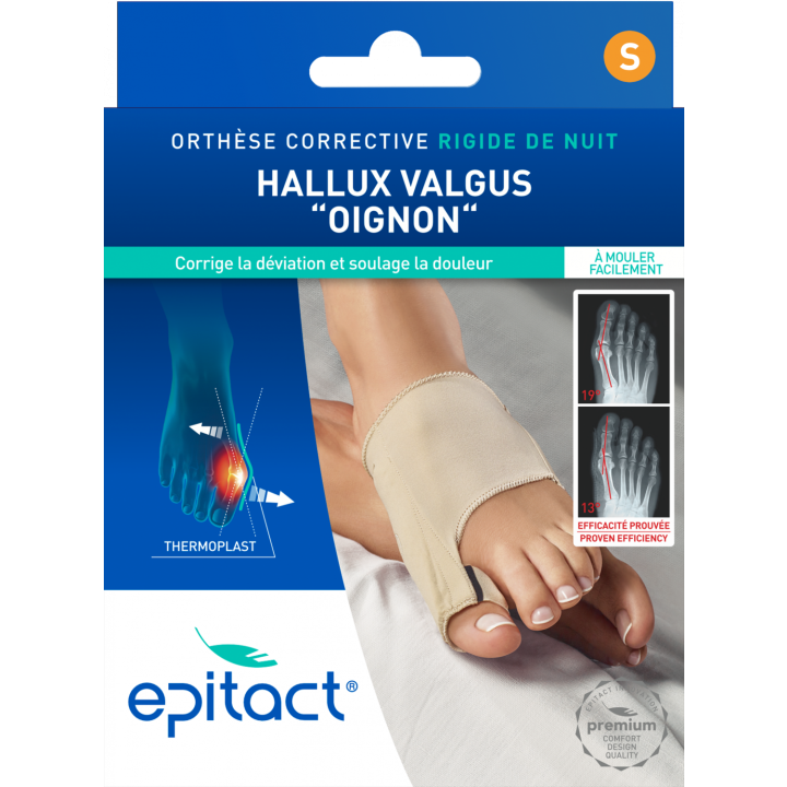 Korrekturorthese Hallux Valgus Nacht Epitact - 1 Stück Größe S