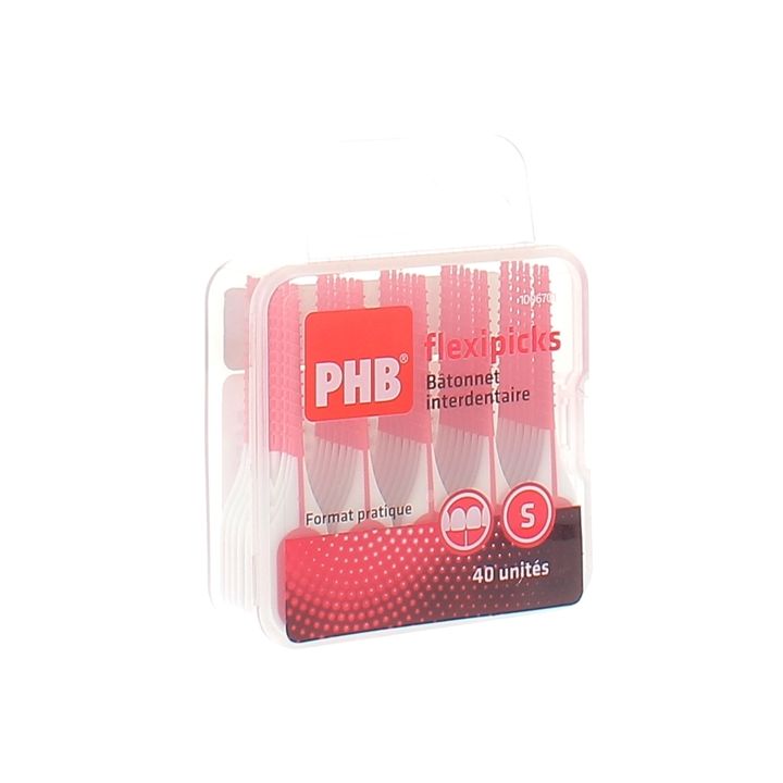 PHB Flexipicks Interdentalstäbchen Crinex - Packung mit 40 Stück