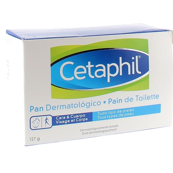 Toilettenseife für empfindliche Haut Cetaphil - 127 g Stück