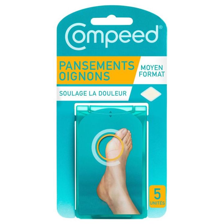 Zwiebelpflaster Compeed - Packung mit 5 Pflastern