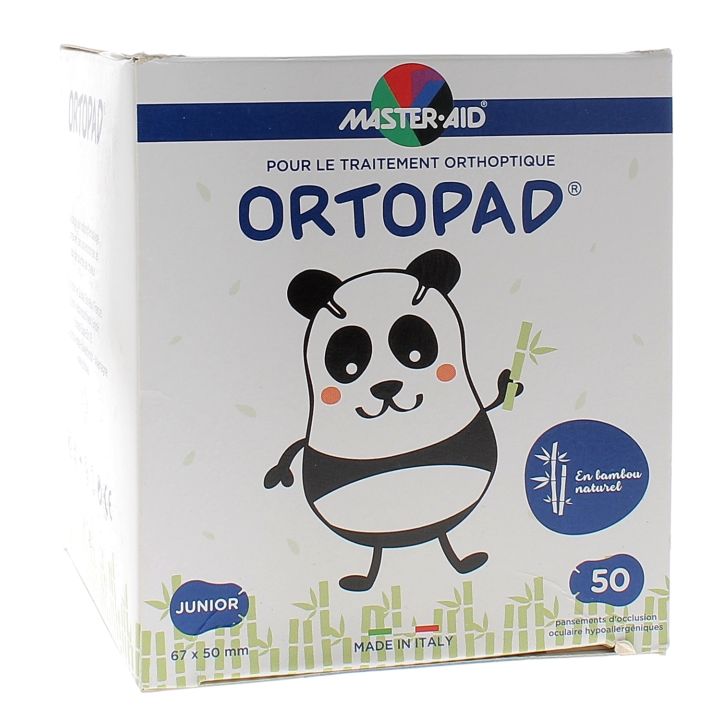 Augenpflaster weiß Ortopad - Packung mit 50 Pflastern