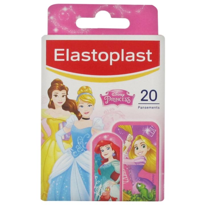 Disney Prinzessinnen Kids Pflaster Elastoplast - 20er Pack Pflaster