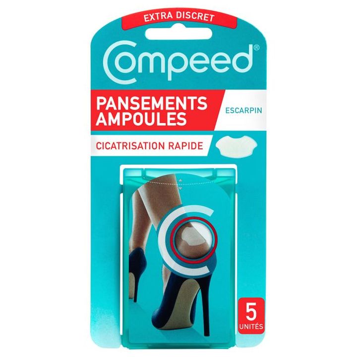 Blasenpflaster für High Heels Compeed - Packung mit 5 Pflastern