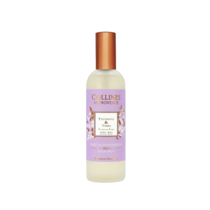 Raumduft Patchouli & Tonka Collines de Provence - Spray 100ml