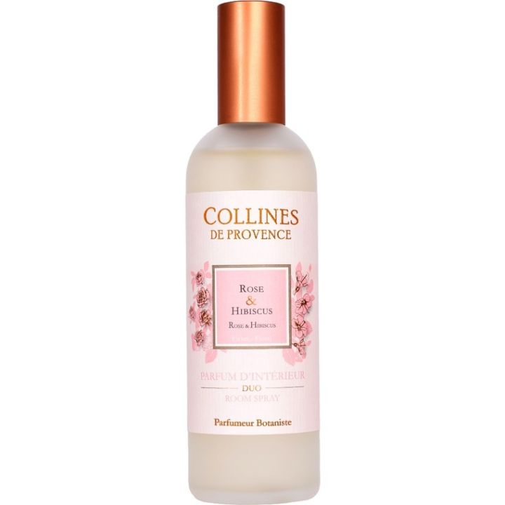 Raumduft Rose & Hibiskus Collines de Provence - Spray 100 ml