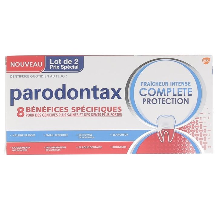 Parodontax intensive Frische vollständiger Schutz - 2 Tuben à 75 ml
