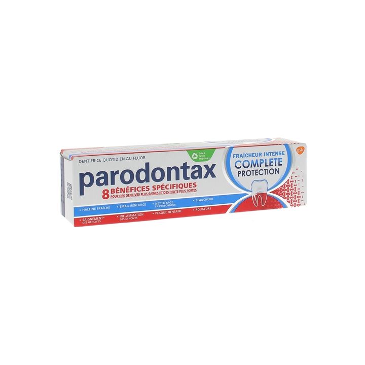 Parodontax intensive Frische vollständiger Schutz - Tube mit 75 ml
