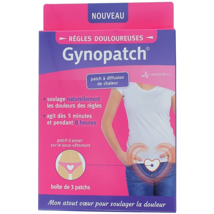 Patch schmerzhafter Regeln Gynopatch - Box mit 3 Pflastern