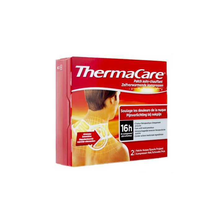 ThermaCare 8-Stunden-Wärmeumschläge für Nacken, Schulter und Handgelenk - 2 Umschläge