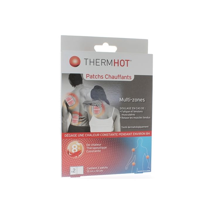 Therm°hot Mehrzonen-Wärme-Pflaster - Packung mit 2 Pflastern