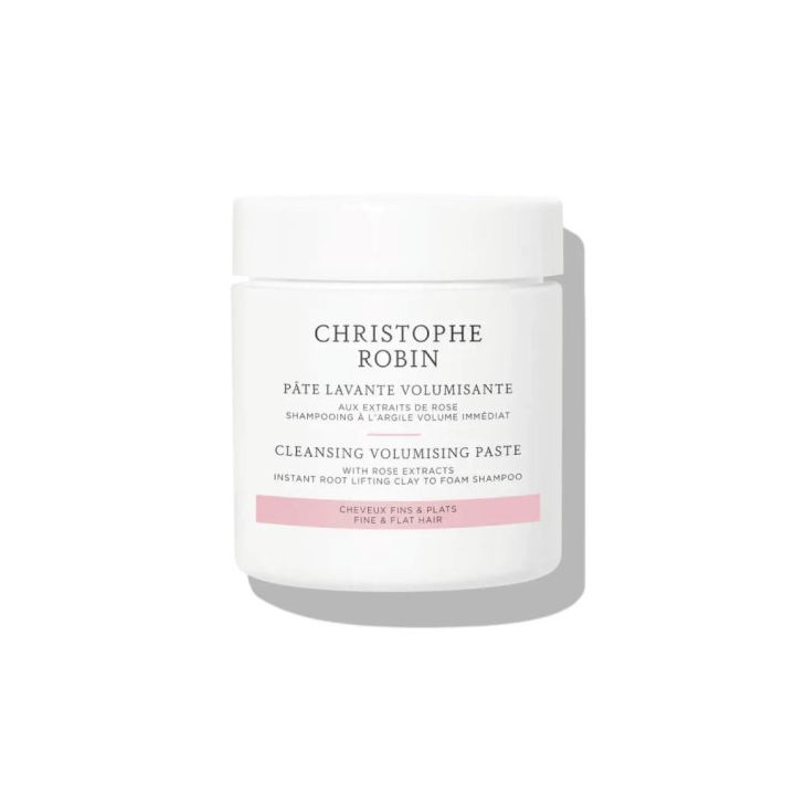 Volumenwaschpaste mit Rosenextrakten von Christophe Robin - 75ml Tiegel