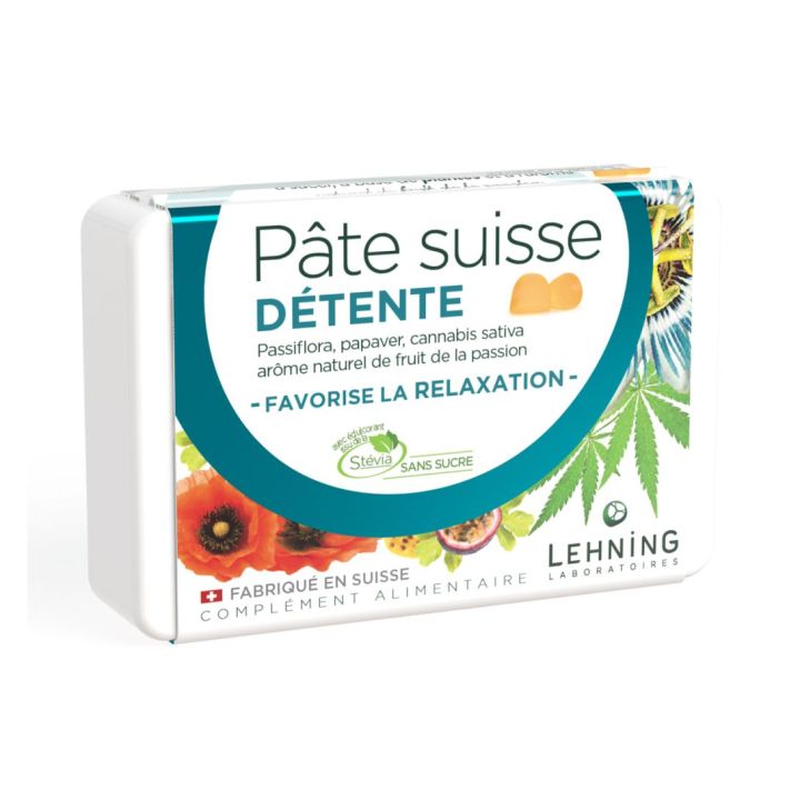Schweizer Entspannungs-Paste Lehning - Box mit 40 Gummis