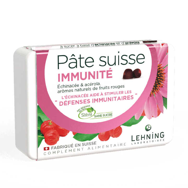 Schweizer Echinacea & Acerola Pastillen Lehning - 40 Pastillen pro Dose