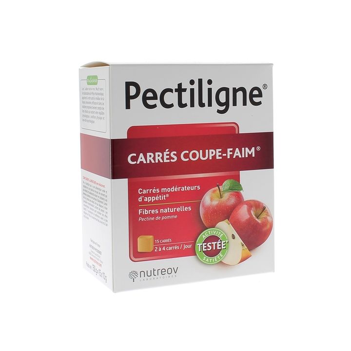 Pectiligne Appetitzügler Nutreov - Schachtel mit 15 Riegeln