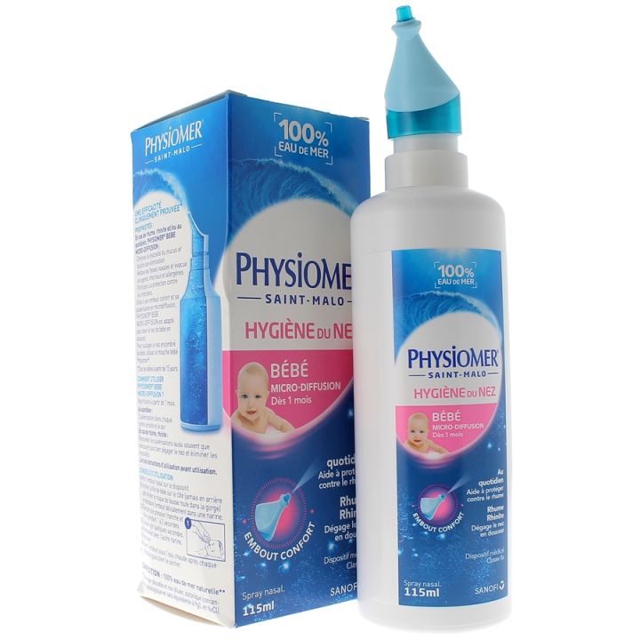 Physiomer Baby Nasenpflege - Meerwasser-Spray von 115 ml