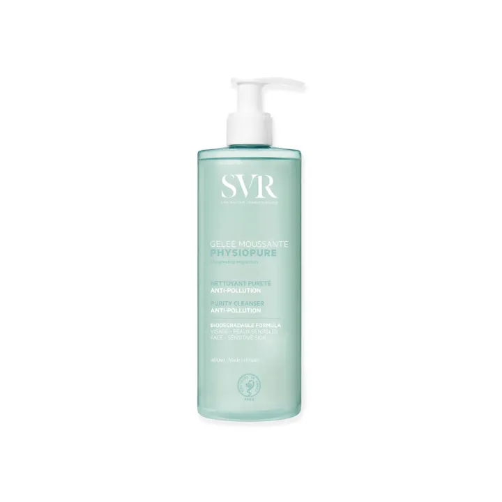 Physiopure Schäumendes Gel SVR - Pumpflasche mit 400 ml