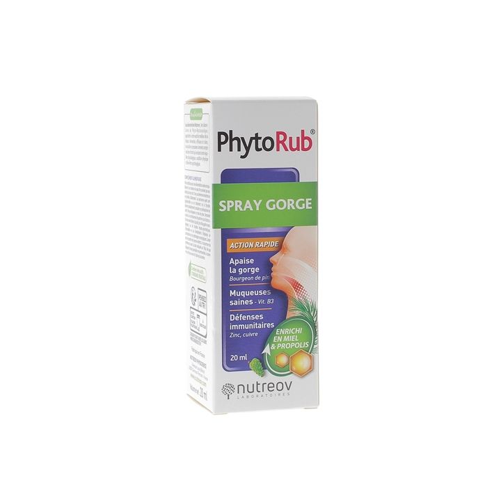 Phytorub Halspray Nutreov - Spray von 20 ml