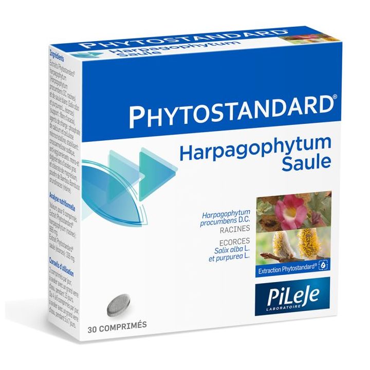 Phytostandard von Teufelskralle und Weide Pileje - 30 Tabletten