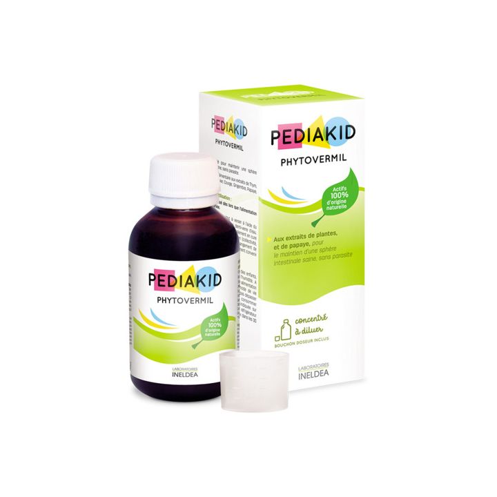 Phytovermil Konzentrat zum Verdünnen Pediakid - Flasche mit 125 ml und Dosierdeckel