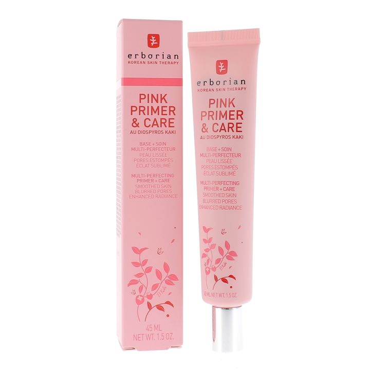 Pink Primer & Care mit Diospyros Kaki Multi-Perfecting Base und Pflege Erborian - 45 ml Tube