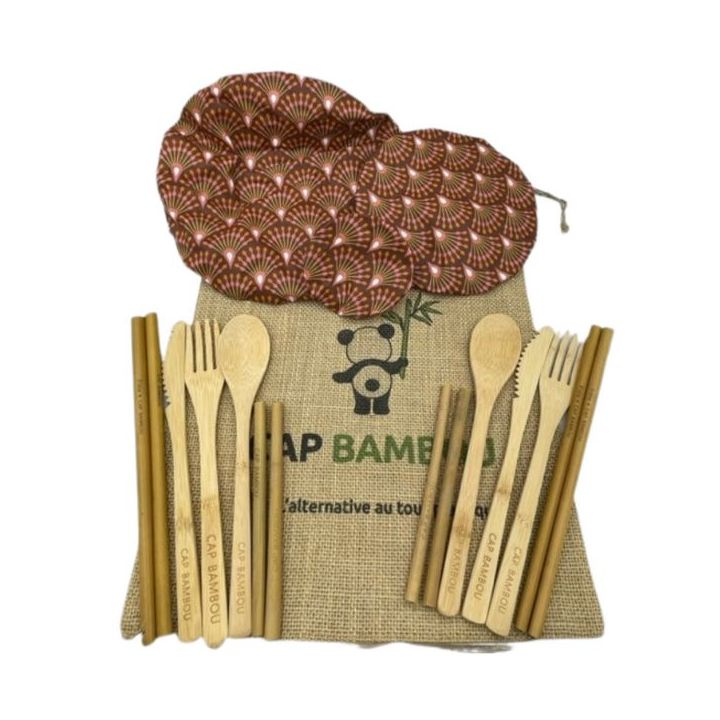 Picknick-Box Zero Waste Cap Bambou - ein Beutel