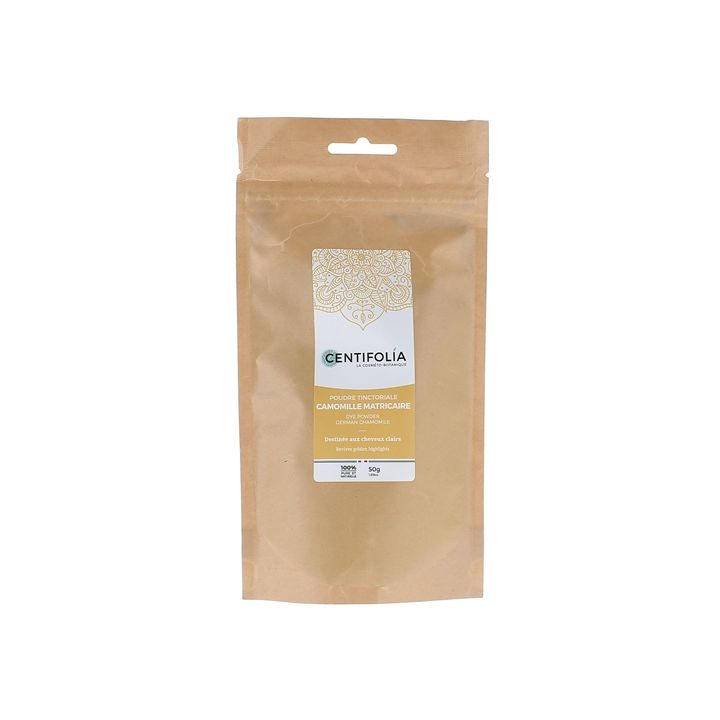 Färbepulver Kamille Matricaria Centifolia - Beutel mit 50 g