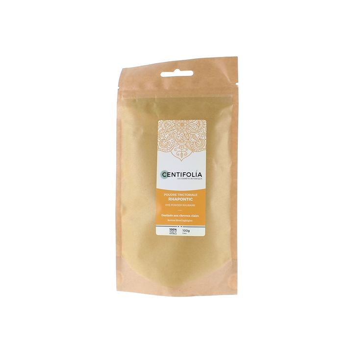 Färbepulver Rhapontic für helles Haar Centifolia - 100 g Packung