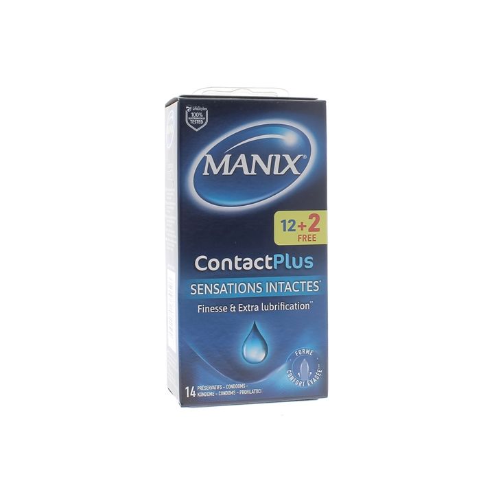 Kontakt Plus Manix - 12er Pack + 2 gratis