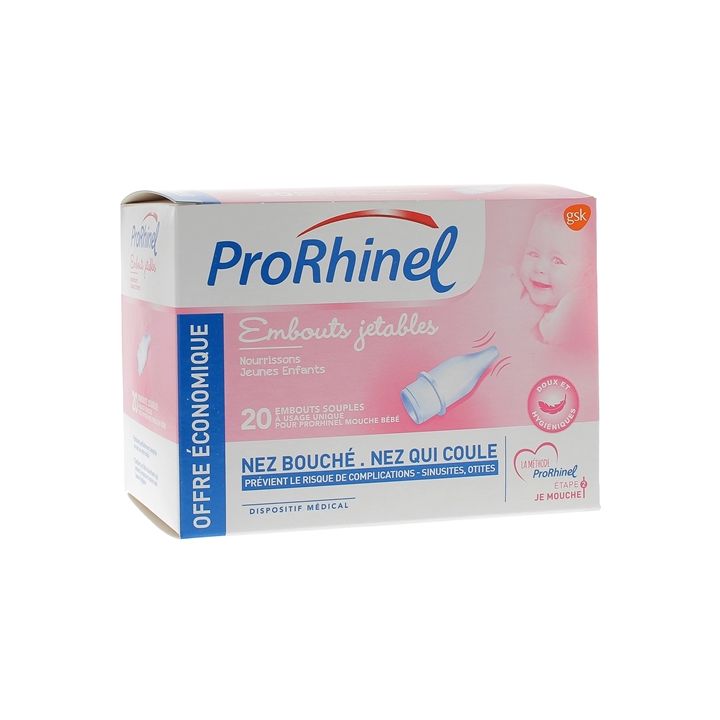 ProRhinel weiche Einwegspitzen - Packung mit 20 Spitzen