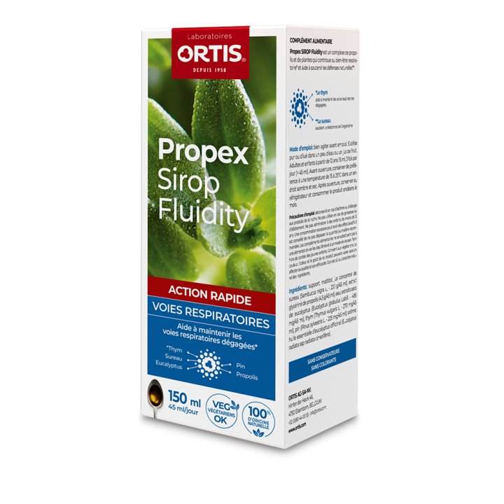 Propex Sirup Flüssigkeit Ortis - Flasche mit 150 ml