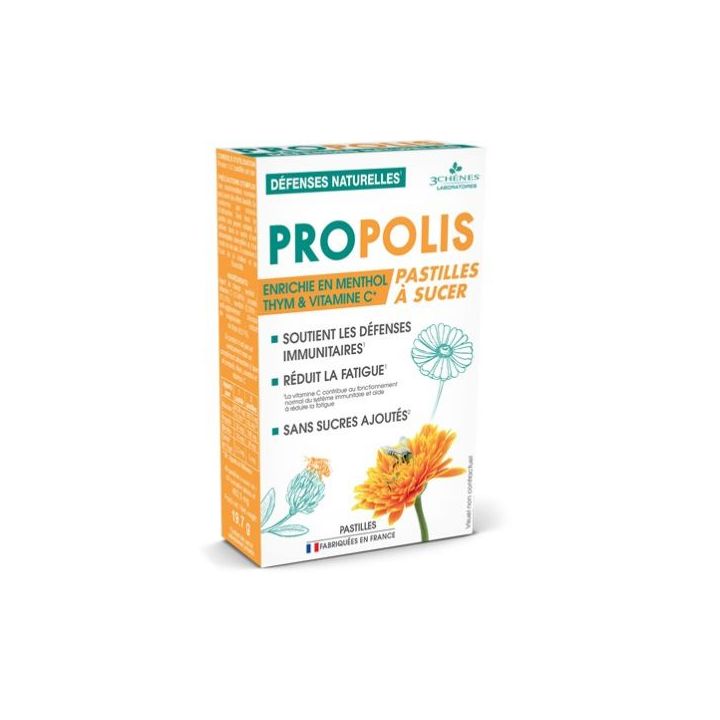Propolis Lutschtabletten Die 3 Eichen - Packung mit 40 Tabletten