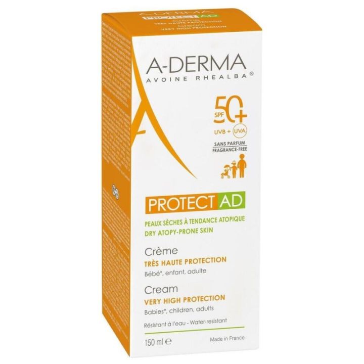 Protect AD Creme sehr hoher Schutz SPF50+ A-Derma - Tube mit 50ml