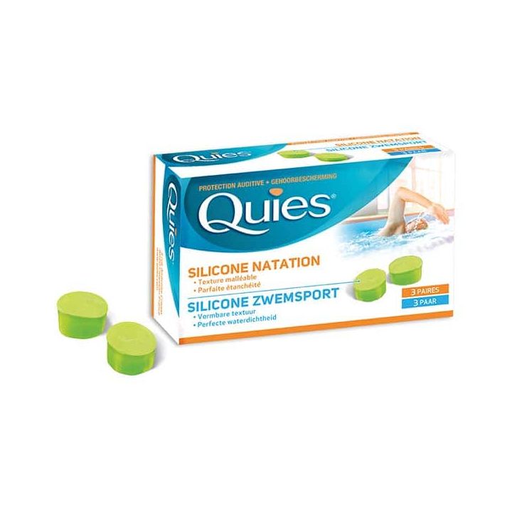 Schwimmschutz Quies - Box mit 3 Paaren
