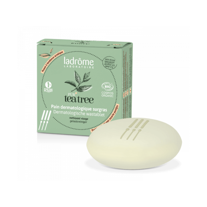 Pur' Teebaumöl dermatologisches Bio-Pflege-Seifenstück Ladrôme - Seife von 105g