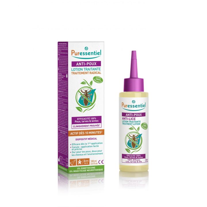 Puressentiel Läusebehandlungslotion - 100 ml Flasche