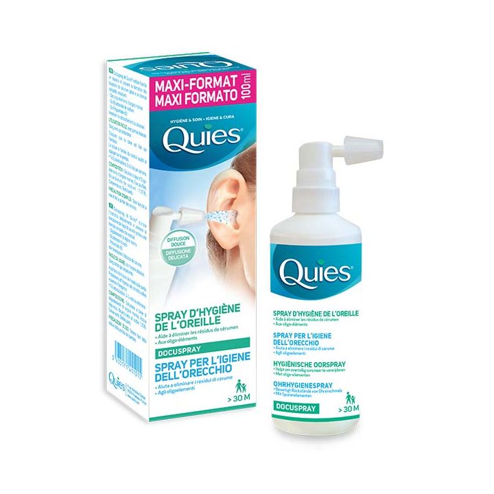 Docuspray Ohrhygiene Quies - Spray mit 100 ml