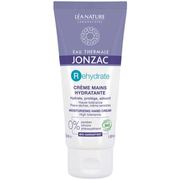 REhydrate Bio-Handcreme mit feuchtigkeitsspendender Wirkung Eau de Jonzac - Tube mit 50 ml
