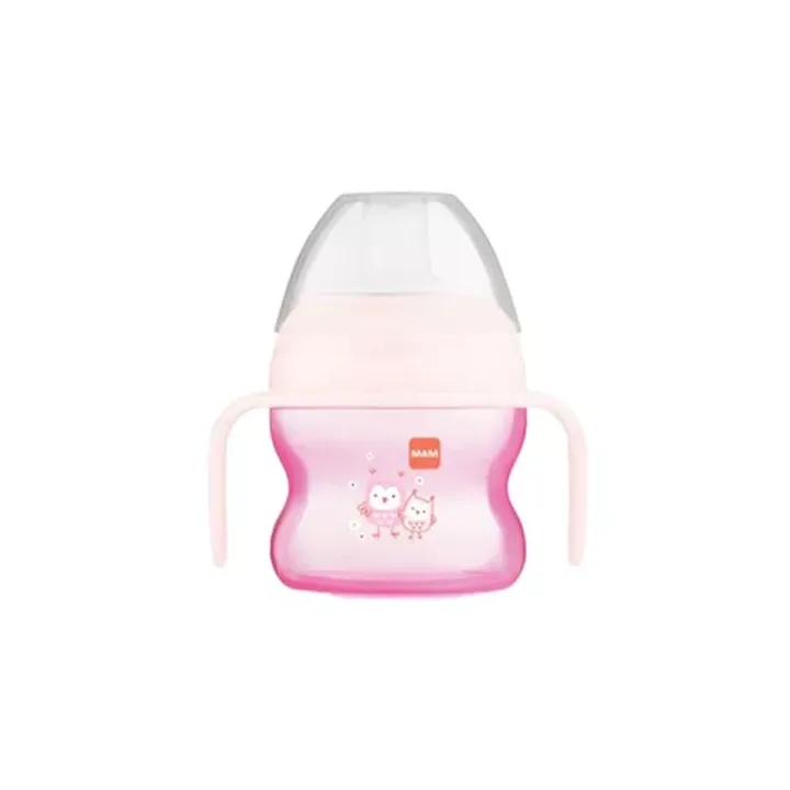 Weiche Tasse 6 Monate und älter rosa MAM - 1 Tasse mit 150 ml
