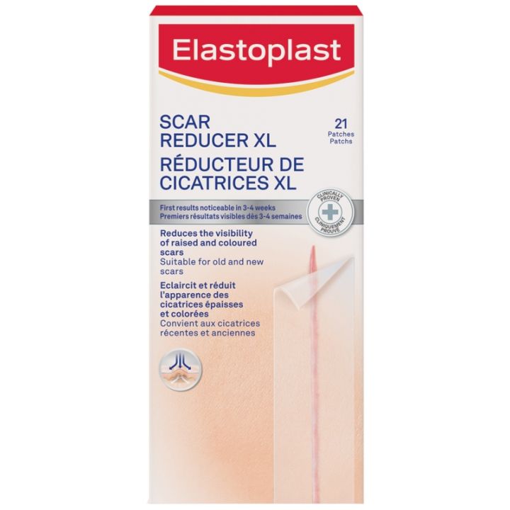 XL Narbenreduzierer Elastoplast - Box mit 21 Pflastern